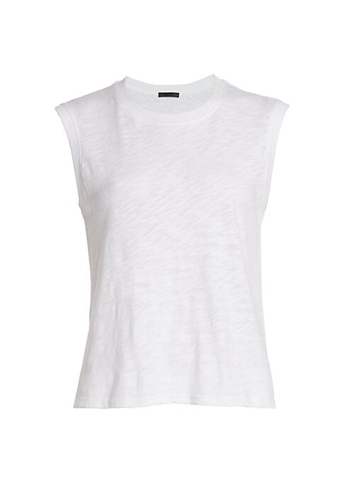 Casual Cotton Slub Tank