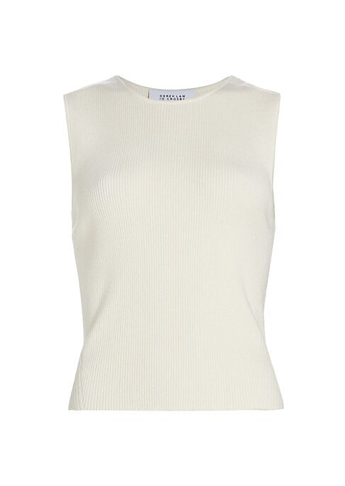 Ribbed Sleeveless Elegance
