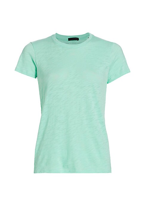 Cropped Slub Tee