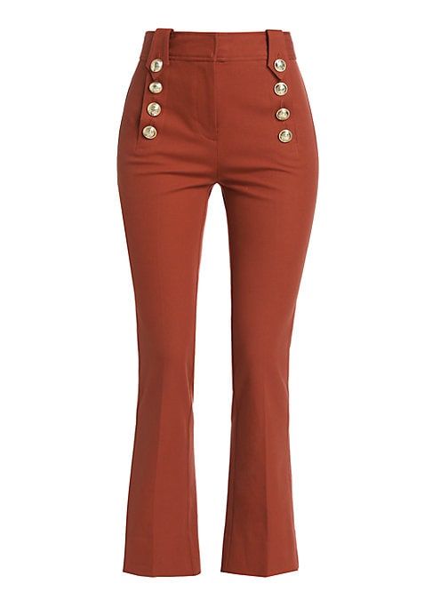 Nautical Kick-Flare Trousers