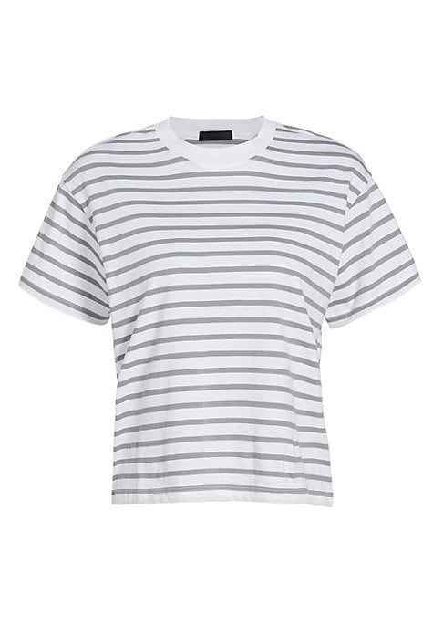 Striped Cotton Boy Tee