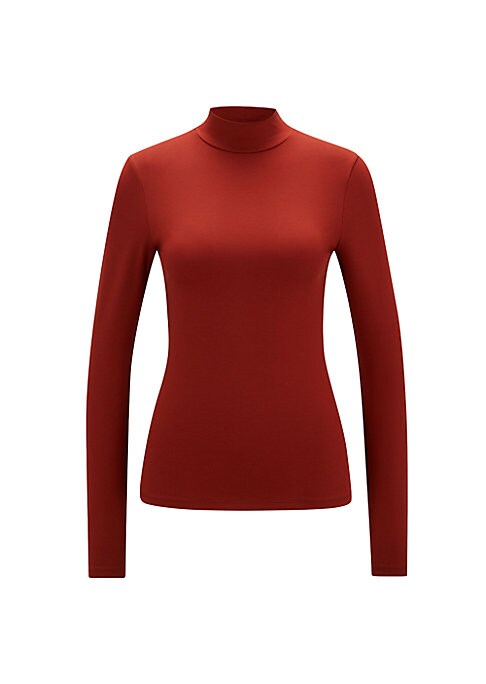 Chic Mock Neck Top