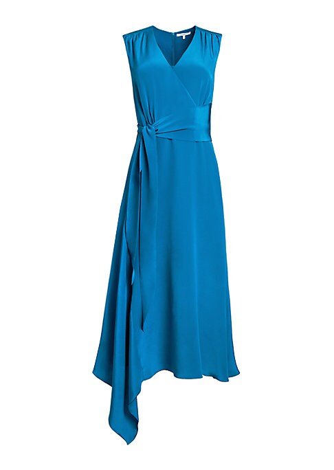 Elegant Asymmetric Midi Dress