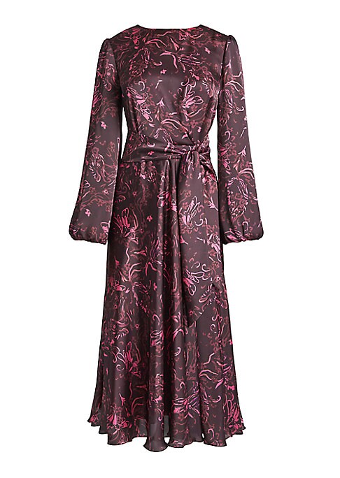 Floral Elegance Midi Dress