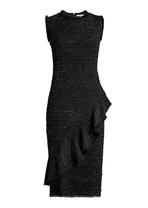 Chic Ruffled Mini Dress