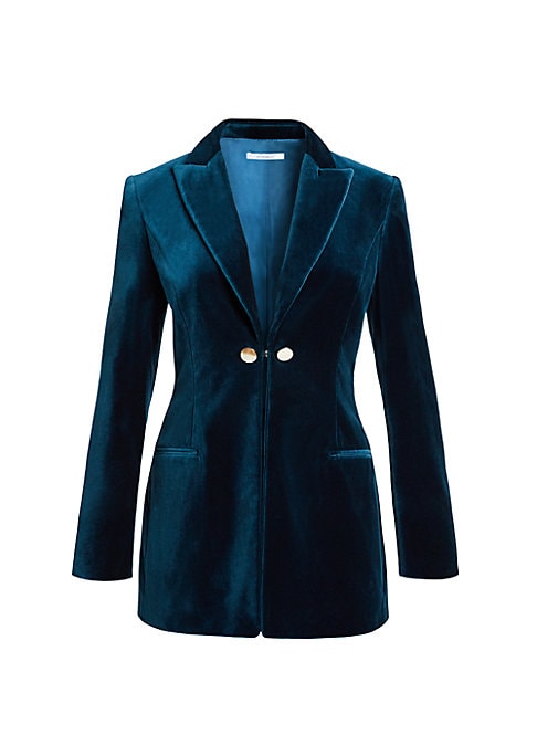 Chic Velvet Blazer