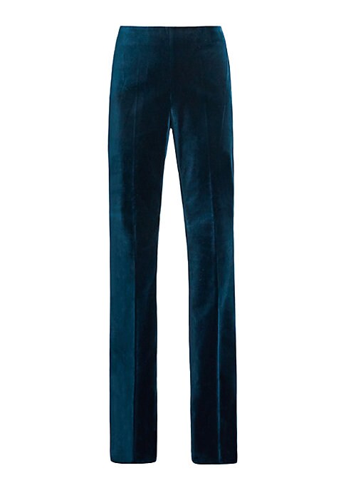 Lustrous Velvet Trousers
