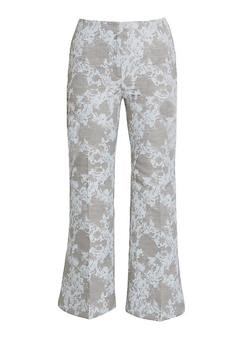 Flare Motif Trousers