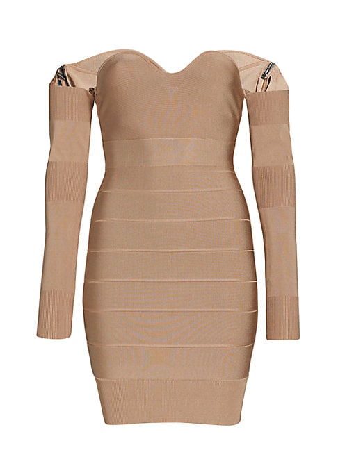 Sweetheart Bandage Mini Dress