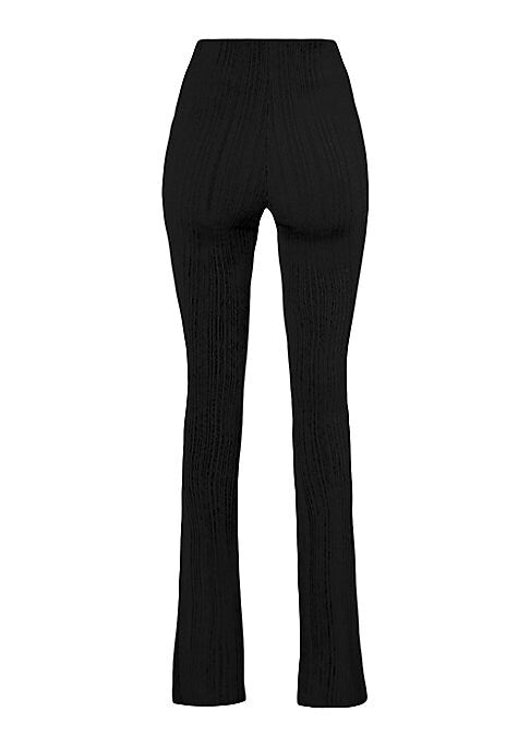 Ribbed Elegance Trousers