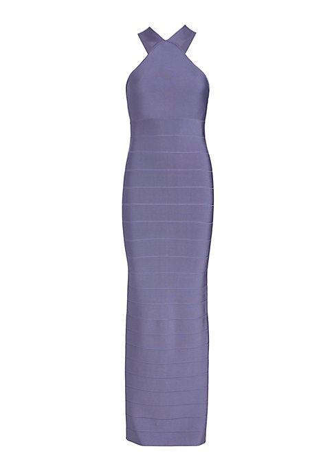Sleek Backless Evening Dress