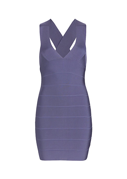 Sculpted Back Mini Dress