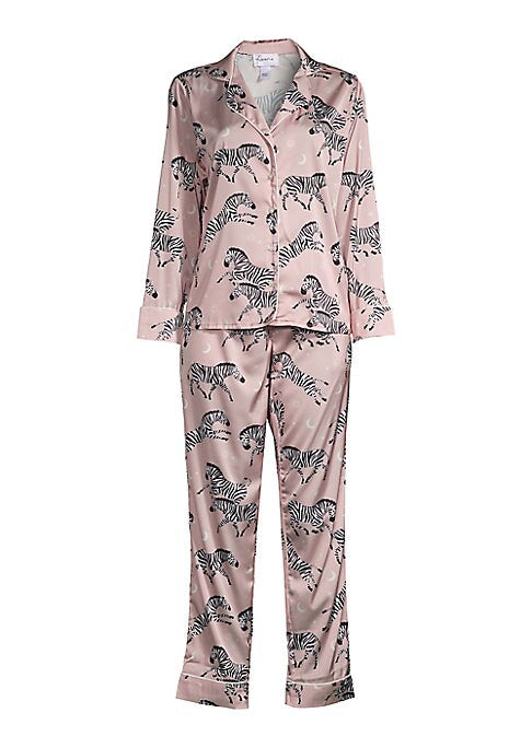 Zebra Dreams Satin Pajamas