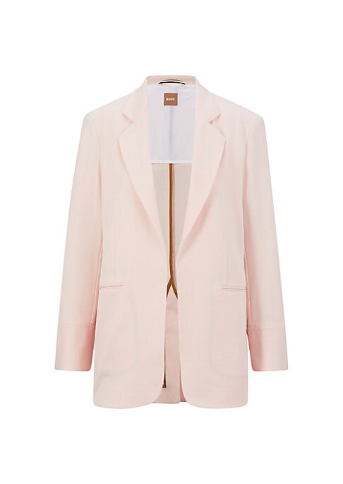 Linen Luxe Oversized Blazer