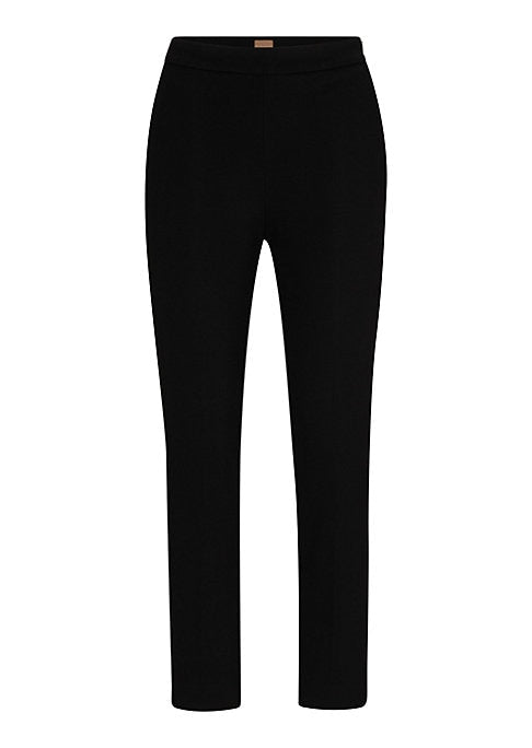 Chic Tapered Crop Trousers