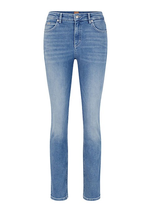 Super-Stretch Denim Trousers