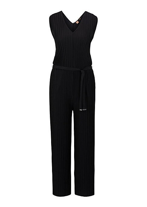 Chic Pleated Jumpsuit