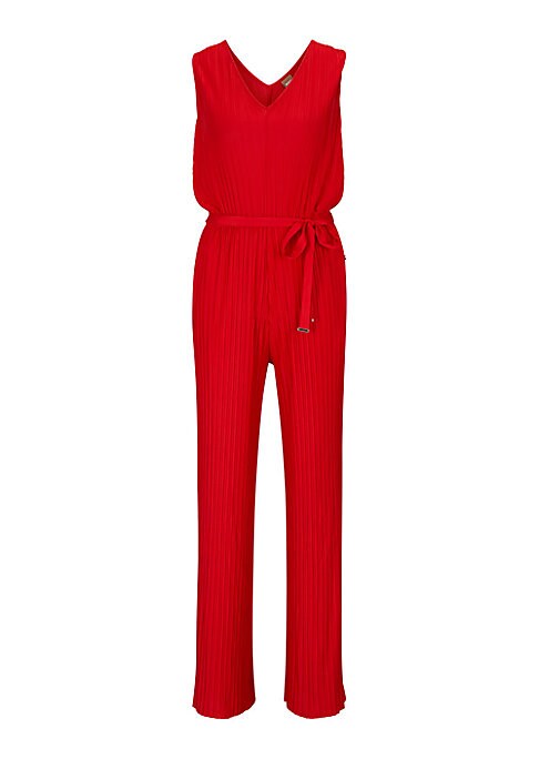 Plissé Pleated Jumpsuit