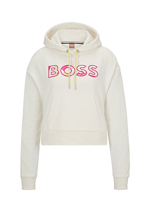 Chic Logo Hooded Sweatshirt