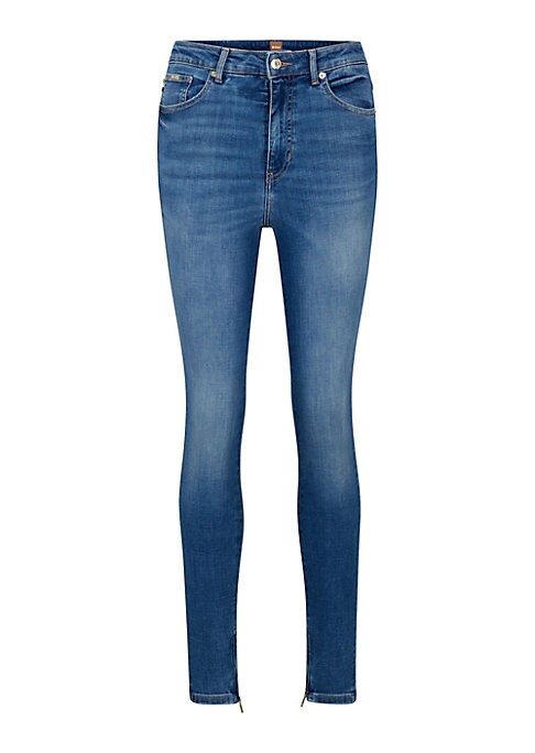 Stretch Fit Denim Trousers