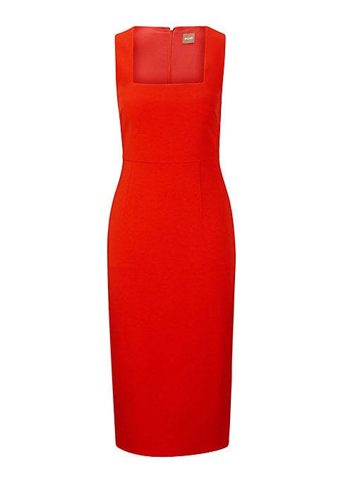 Sleek Square Dress