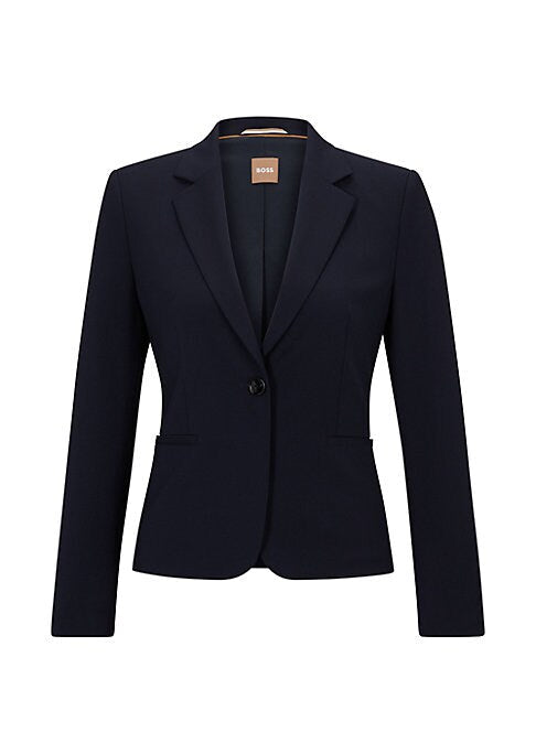 Chic Wool Tailored Jacket