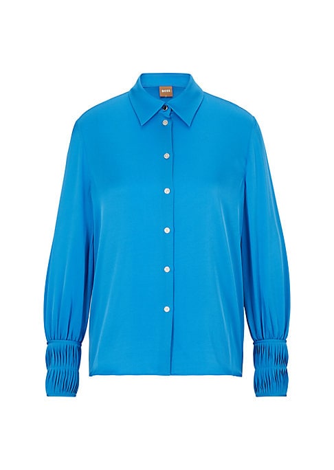 Silken Elegance Blouse