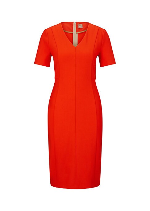 Chic Stretch Office Dress