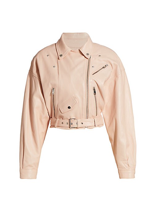 Luxe Leather Biker Jacket