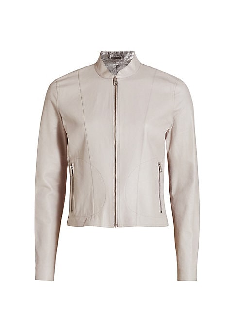 Reversible Luxe Leather Jacket