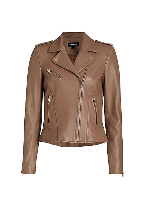 Chic Slim Leather Jacket