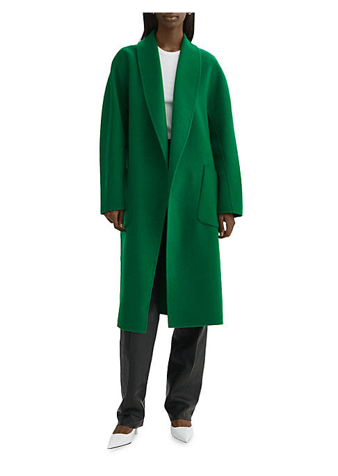 Chic Oversized Wool Coat
