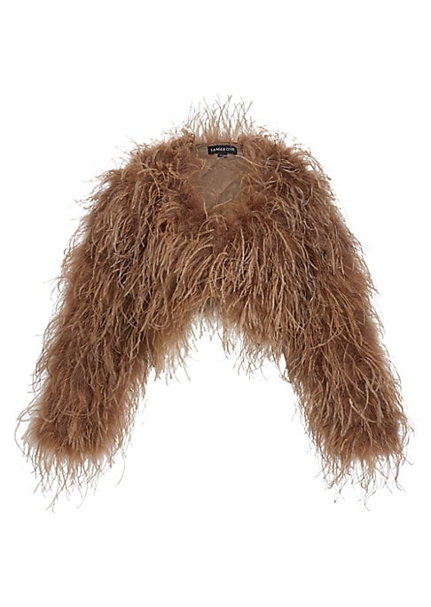 Feathered Boxy Jacket