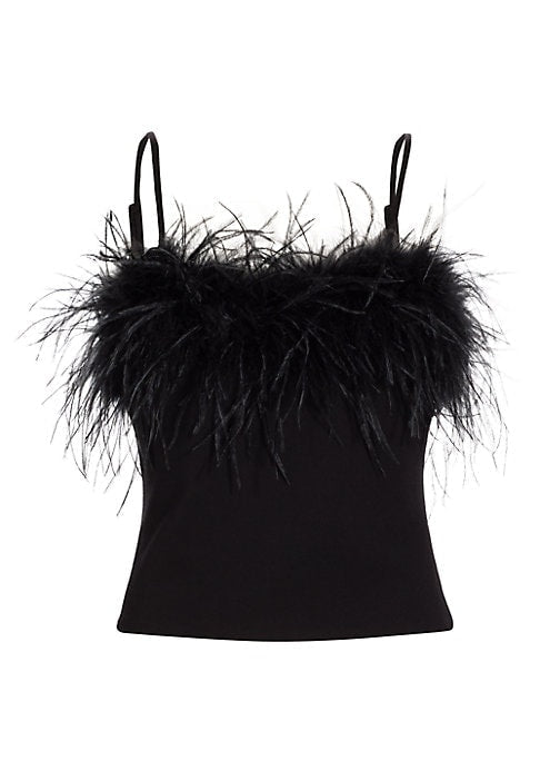Feather Romance Top
