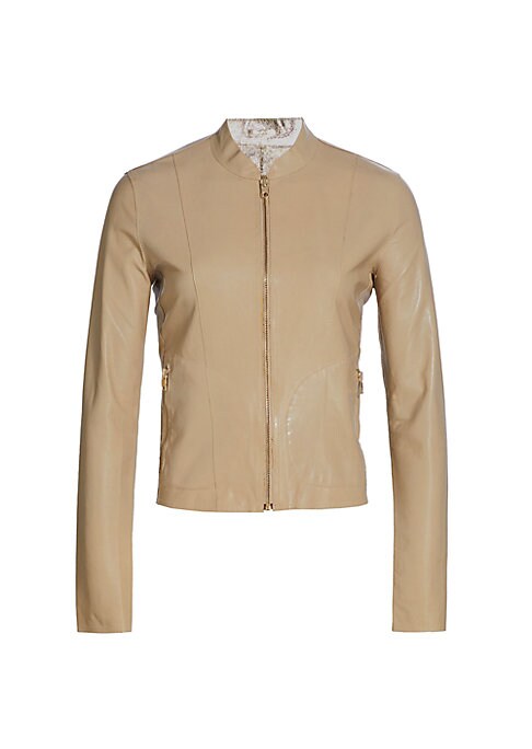 Reversible Leather Chic Jacket