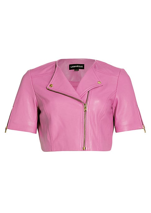 Biker Luxe Leather Top