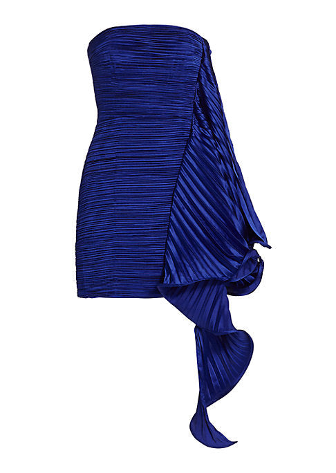 Cascading Ruffle Mini Dress