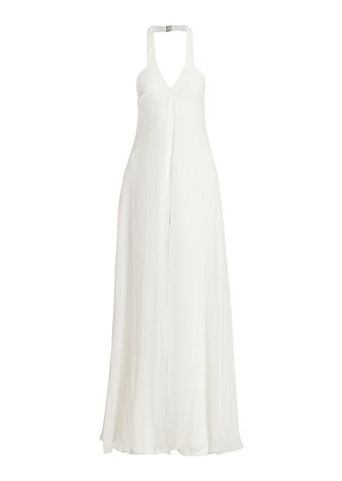 Chiffon Halter Glam Jumpsuit