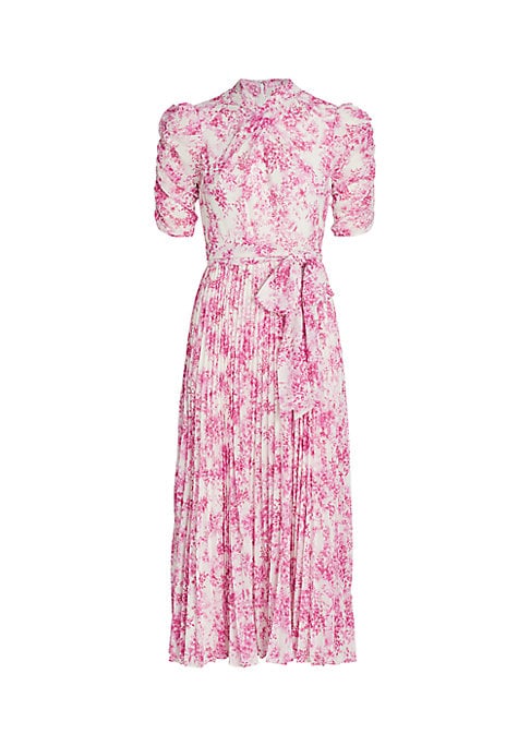Floral Elegance Midi Dress