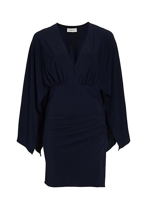 Elegant V-Neck Mini Dress