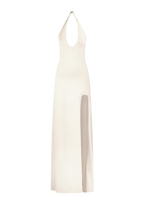 Plunge & Slit Gown