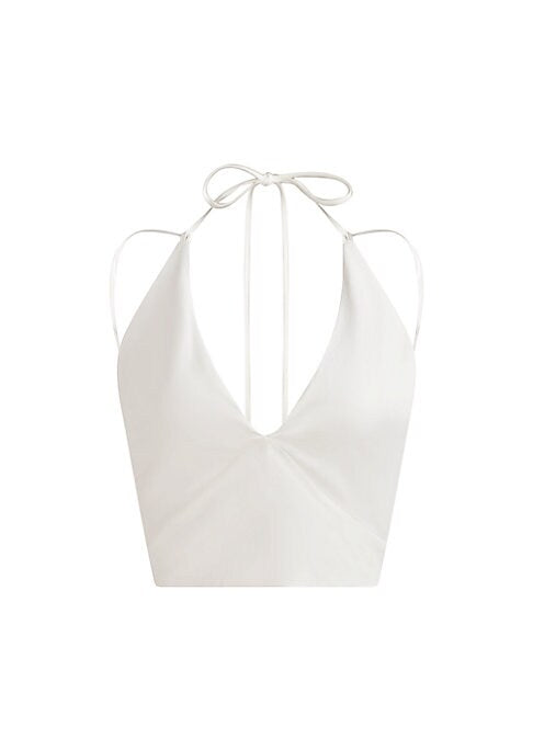 Cropped Halter Top Delight