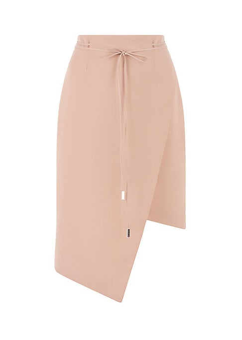 Asymmetric Tie Skirt