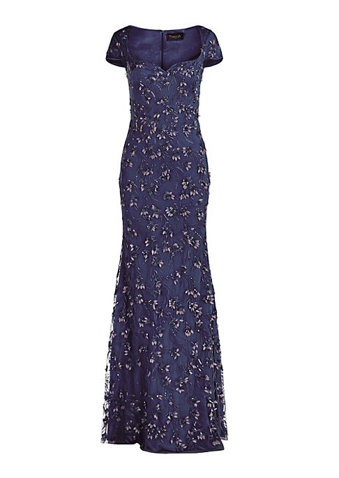 Floral Elegance Gown