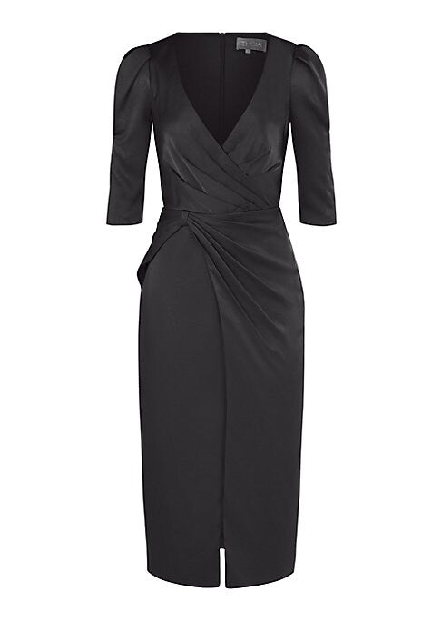 Luminous Wrap Dress