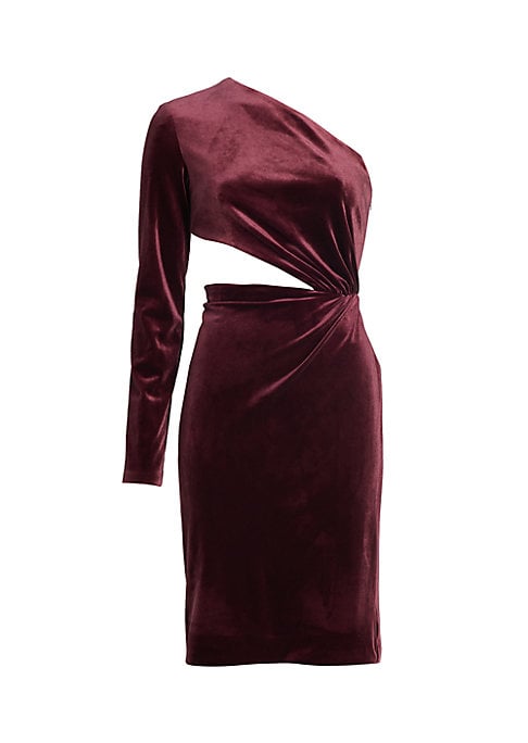 Velvet Elegance Cutout Dress