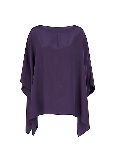 Silky Flow Caftan Blouse