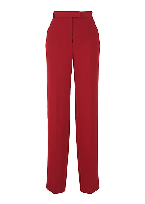 Sleek Crepe Trousers