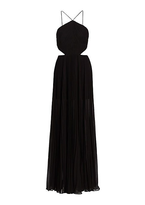 Elegant Cut Out Evening Dress