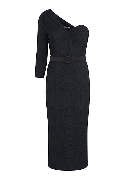 Chic Asymmetric Midi Dress